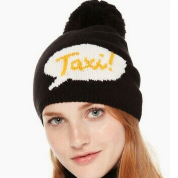 kate spade Accessories - 🚕 KATE SPADE "TAXI" POM HAT